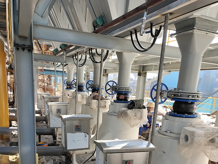 南京钢铁石灰窑气力输送系统