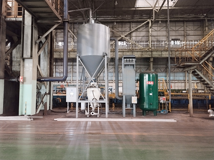 南京钢铁打磨车间除尘灰正压装车系统