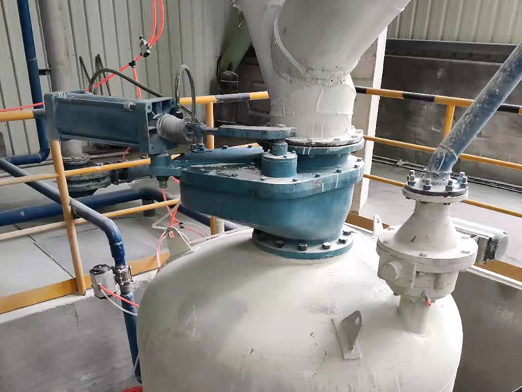 敬业集团石灰粉气力输送系统